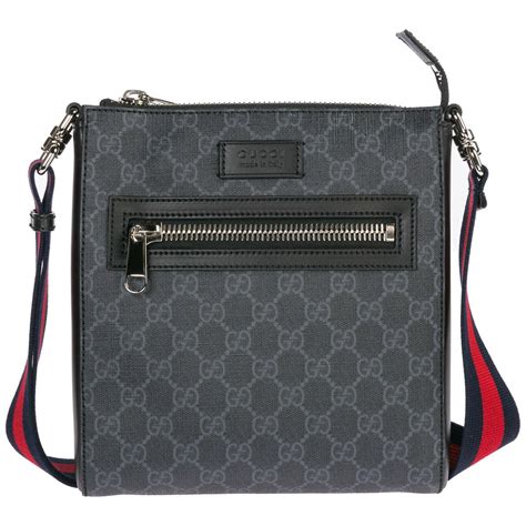 gucci web band messenger bags|Gucci unisex Messenger bag.